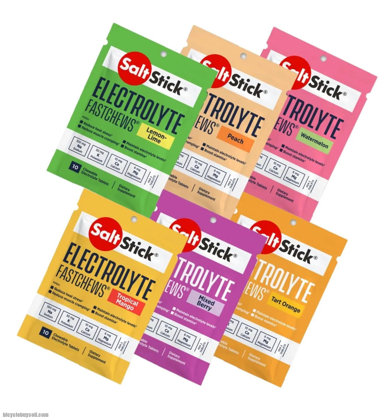 SaltStick FastChew Cheawable Electrolyte (Cramp prevention for Running, Cycling, Hiking, Rowing or a