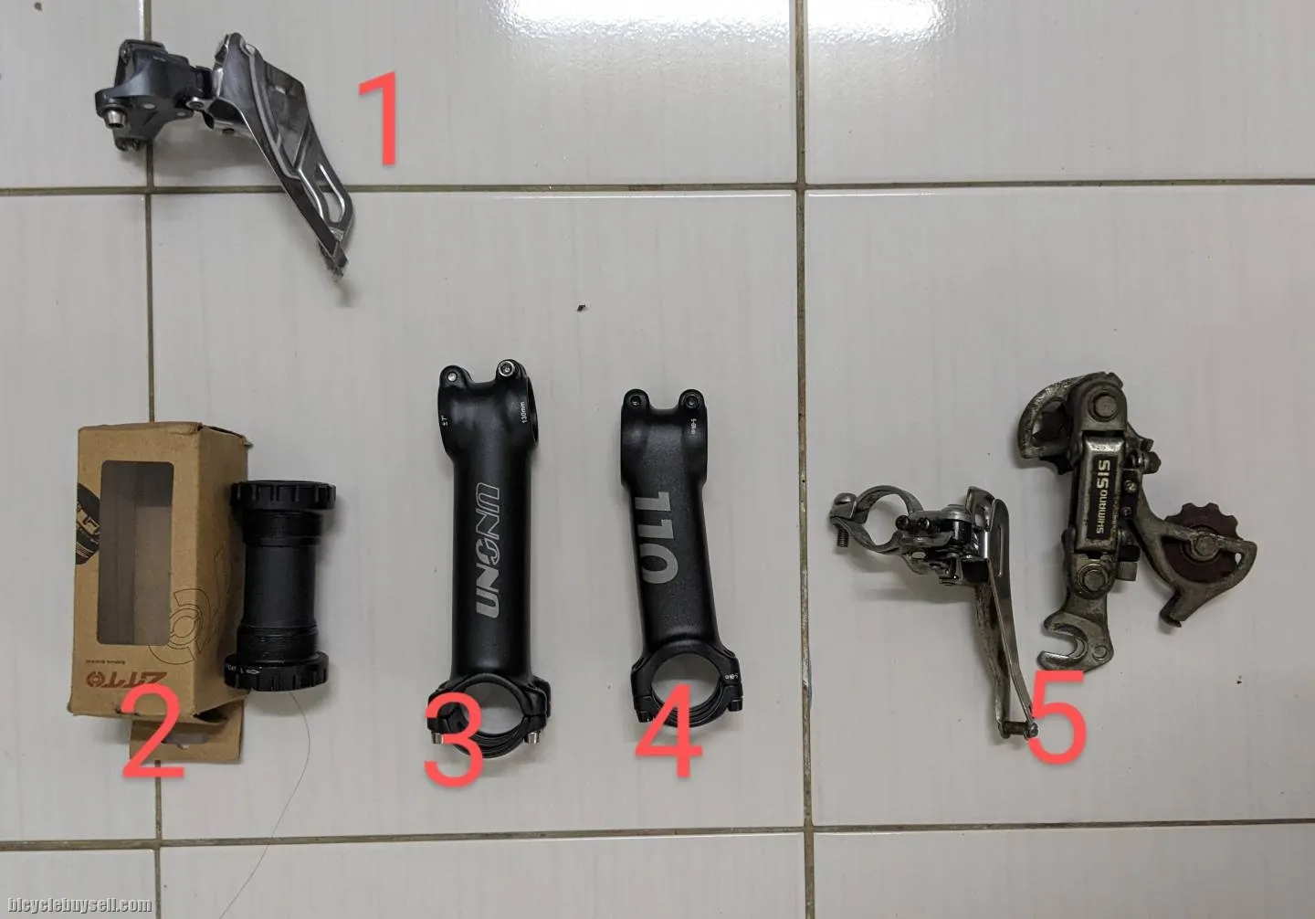 Roadbike , mtb parts for sale (clear store sale)