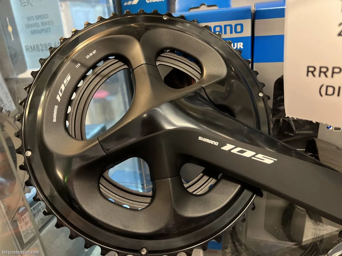 SHIMANO 105 R7000 CRANKSET SEMI COMPACT 52/36T 170MM