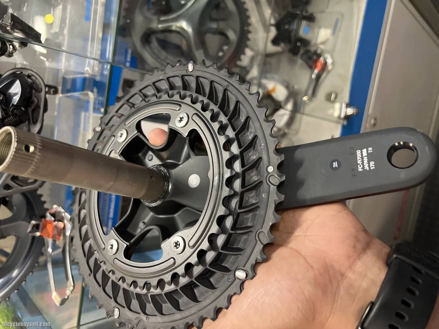 SHIMANO 105 R7000 CRANKSET SEMI COMPACT 52/36T 170MM
