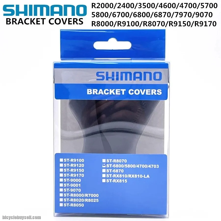 Shimano BRACKET COVERS Road Bike R6800/R8000/R8020/R8025 Shift Brake Lever Bracket Cover Hood
