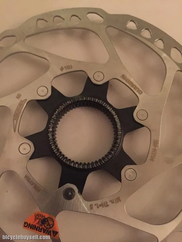 Deore Rear Hub Thru Axle 142x12mm, Centre Lock With 160mm Rotor