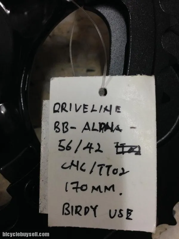 BIRDY CRANK 56/42 DRIVELINE with BB