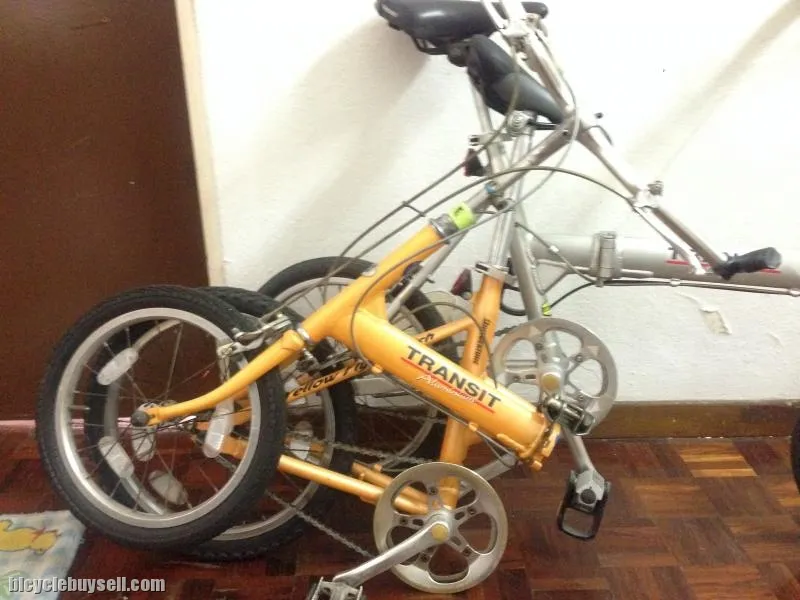 FOLDING BIKE BRIDGESTONE TRANSIT 16/18 FROM JAPAN