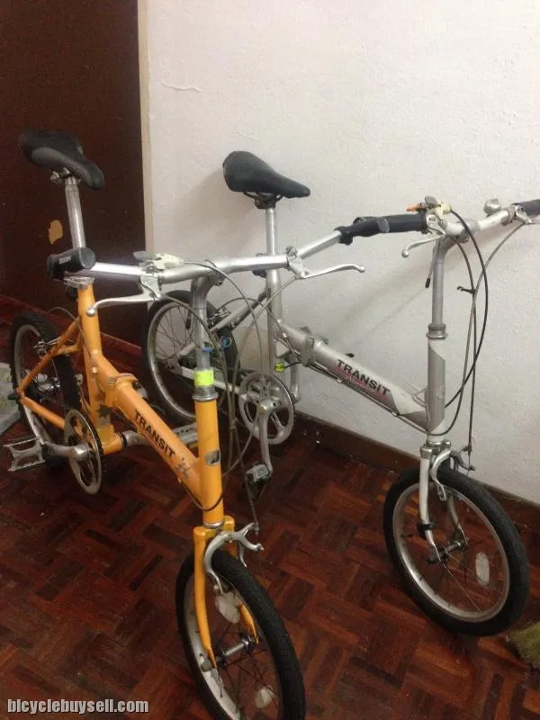 FOLDING BIKE BRIDGESTONE TRANSIT 16/18 FROM JAPAN