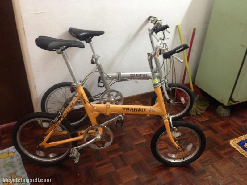 FOLDING BIKE BRIDGESTONE TRANSIT 16/18 FROM JAPAN