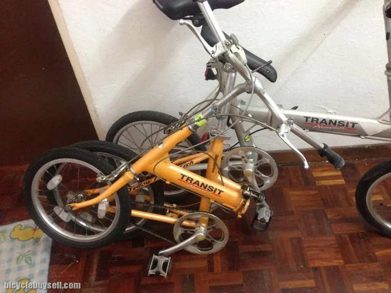 FOLDING BIKE BRIDGESTONE TRANSIT 16/18 FROM JAPAN