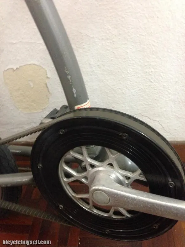 FOLDING BIKE BRIDGESTONE ONE TOUCH PICNICA 14INCH BELT DRIVE