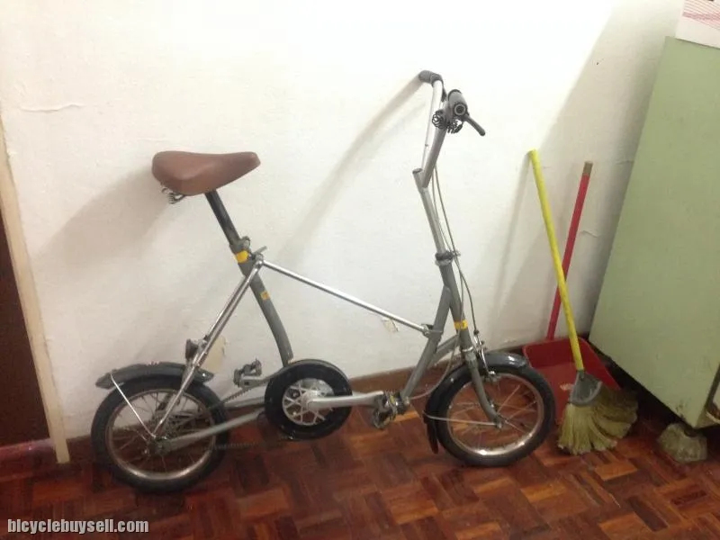 FOLDING BIKE BRIDGESTONE ONE TOUCH PICNICA 14INCH BELT DRIVE