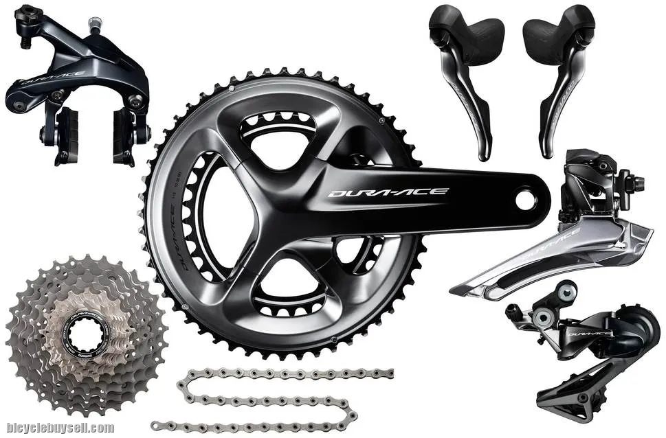 Shimano DuraAce R9100 Groupset  34-50T | 36-52T | 39-53T
