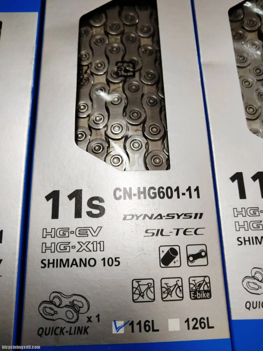 SHIMANO HG601 11 SPEED CHAIN