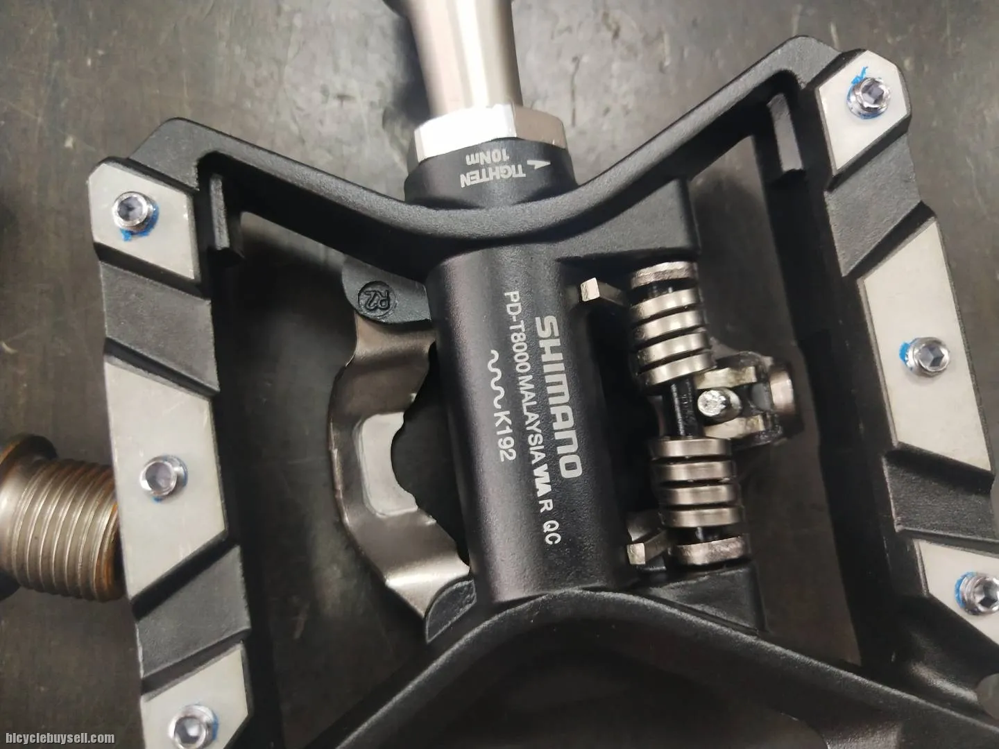 Shimano Deore Xt T8000 spd pedals with sh56 cleats