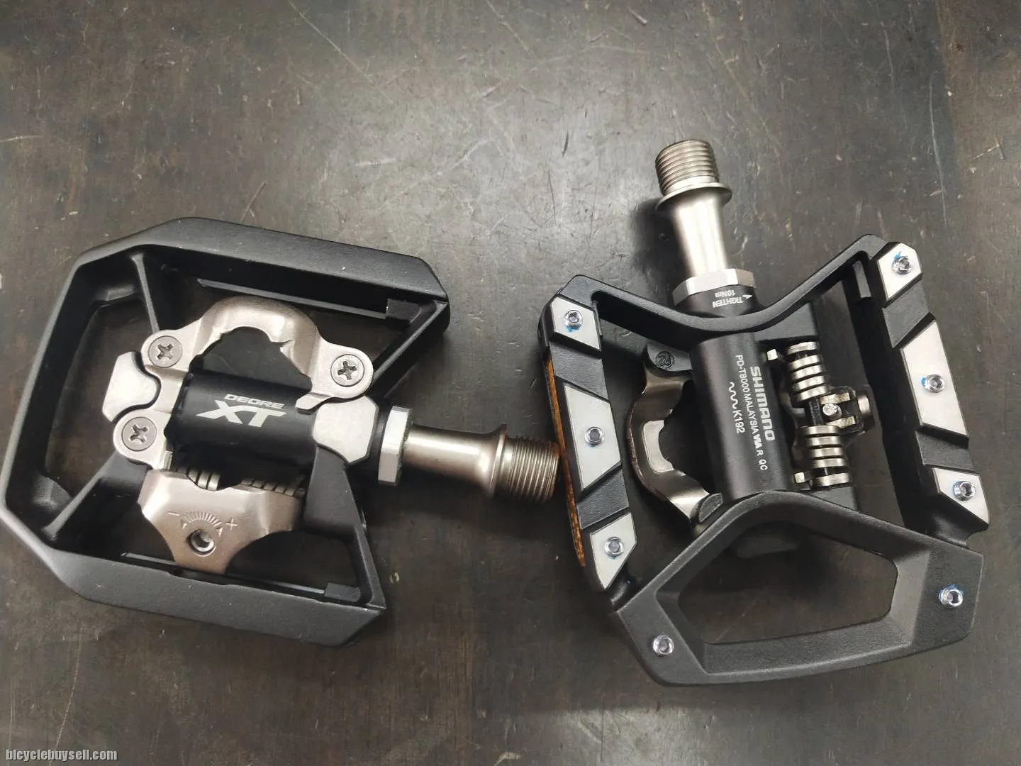 Shimano Deore Xt T8000 spd pedals with sh56 cleats