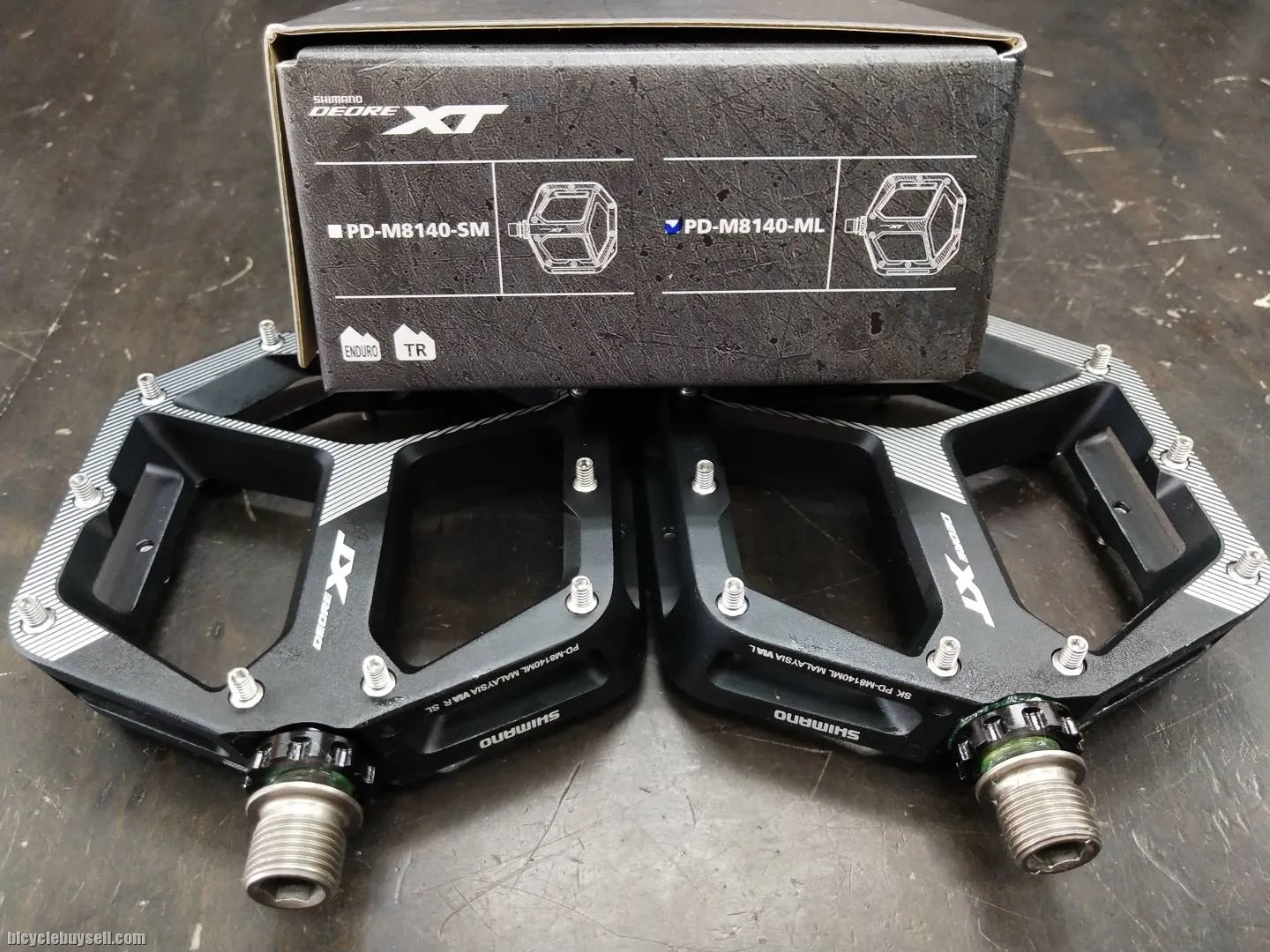 Shimano Deore Xt M8140 pedals size SM/ML