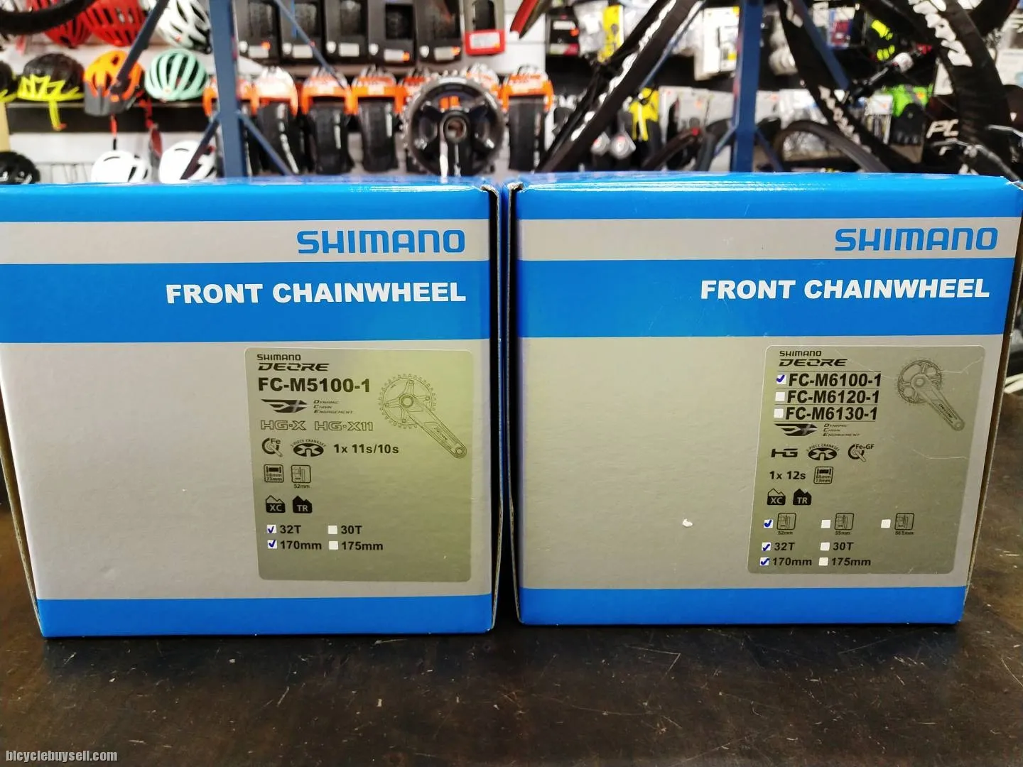 SHIMANO DEORE M6100 CRANKSET 1X12SPEED 32T 170MM