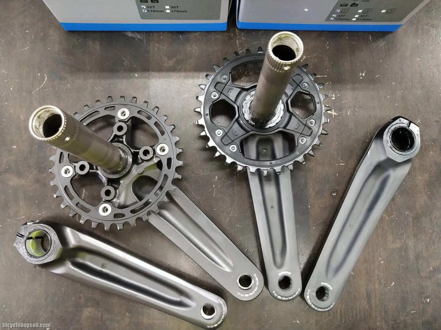 SHIMANO DEORE M6100 CRANKSET 1X12SPEED 32T 170MM