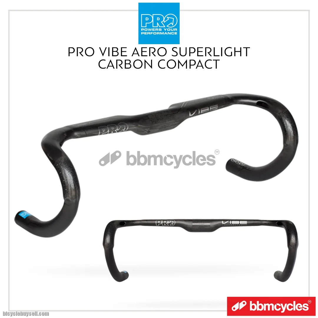 PRO VIBE AERO SL SUPERLIGHT COMPACT HANDLEBARS ROAD BIKES DI2 COMPATIBLE