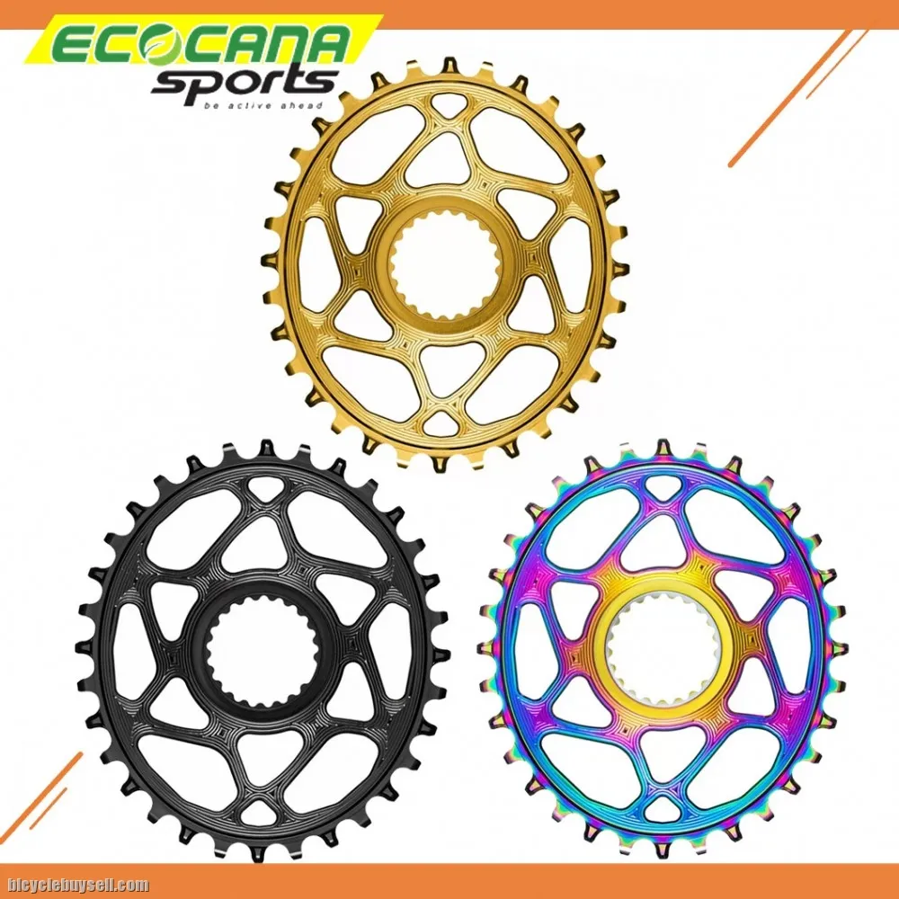 ABSOLUTE BLACK SHIMANO OVAL CHAINRING