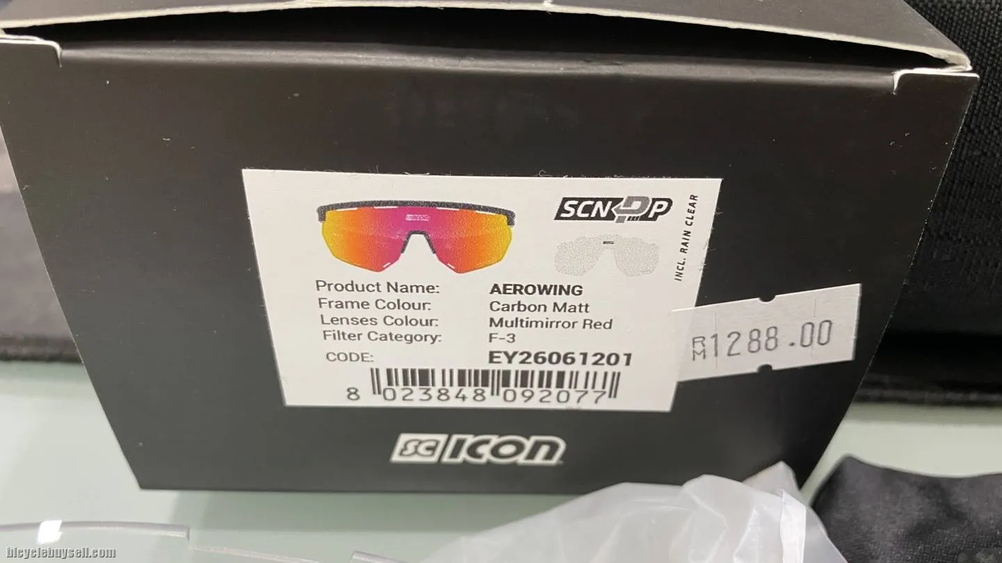 Original Scicon Aerowing Sport Performance Sunglasses for Cycling Tour de France Winner
