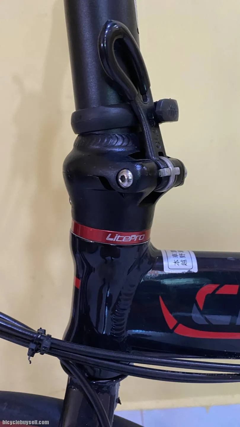 CRIUS 20â€ 10 speed folding bike for sell