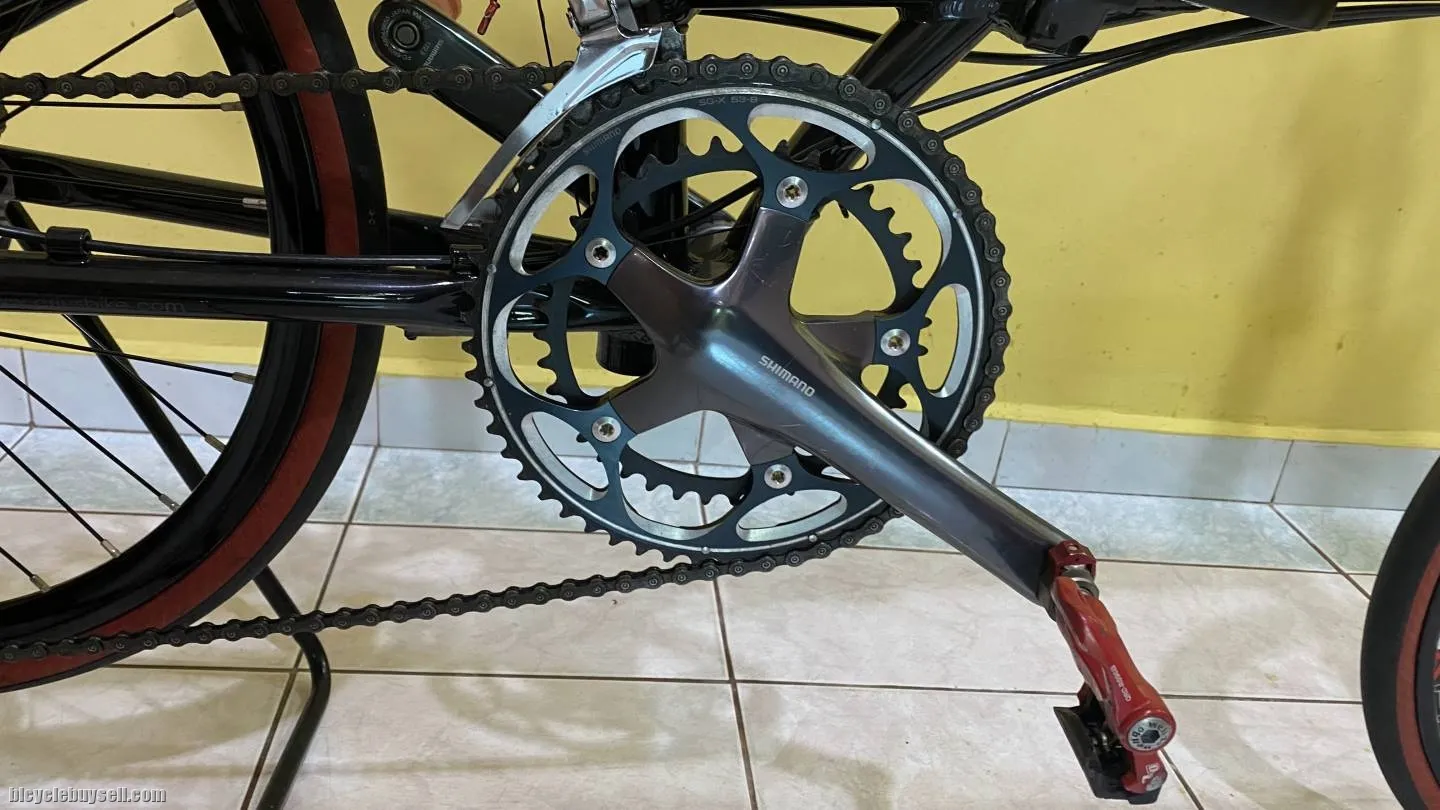 CRIUS 20â€ 10 speed folding bike for sell