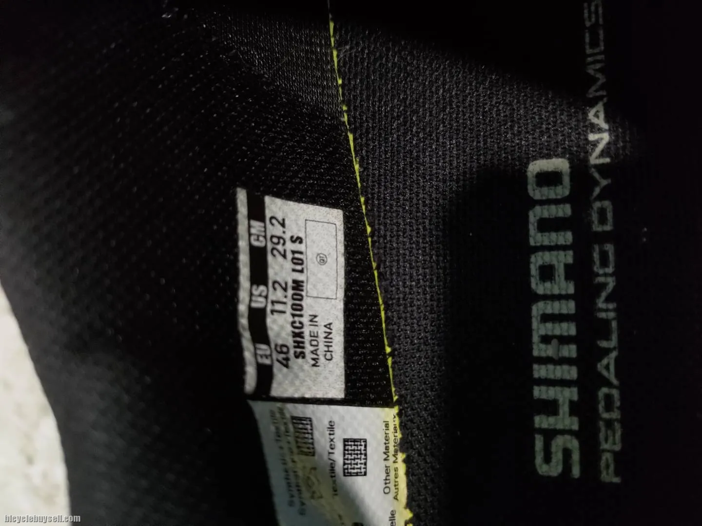 Sold Shimano XC1 SPD Clipless MTB Shoes