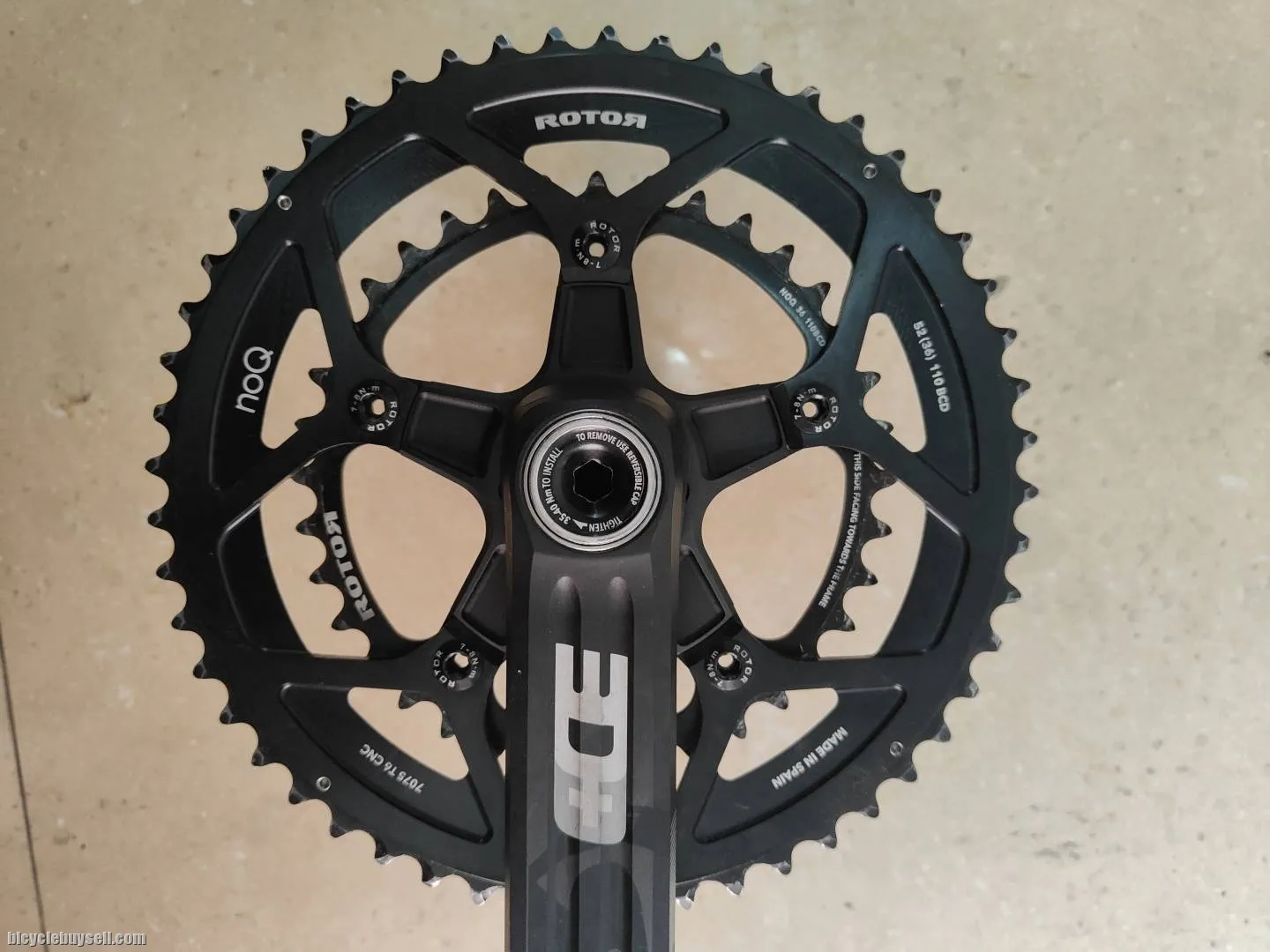 ROTOR 3D+ crankset BDC110x5