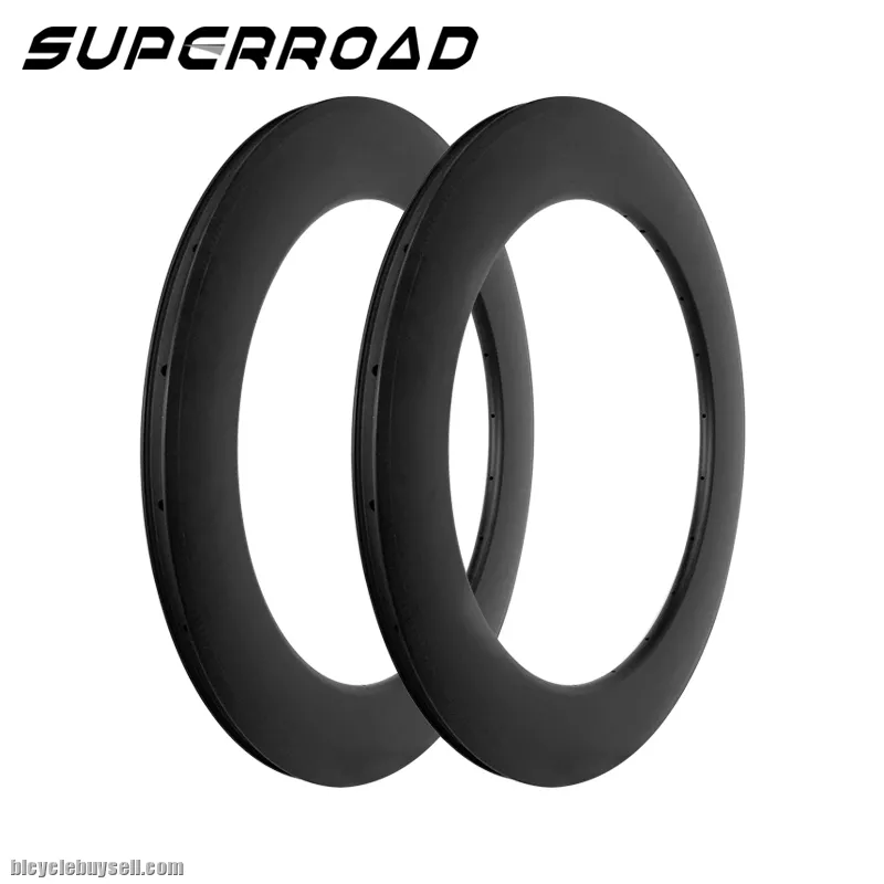 88mm 700C Carbon Road Bike Tubeless Ready Rims