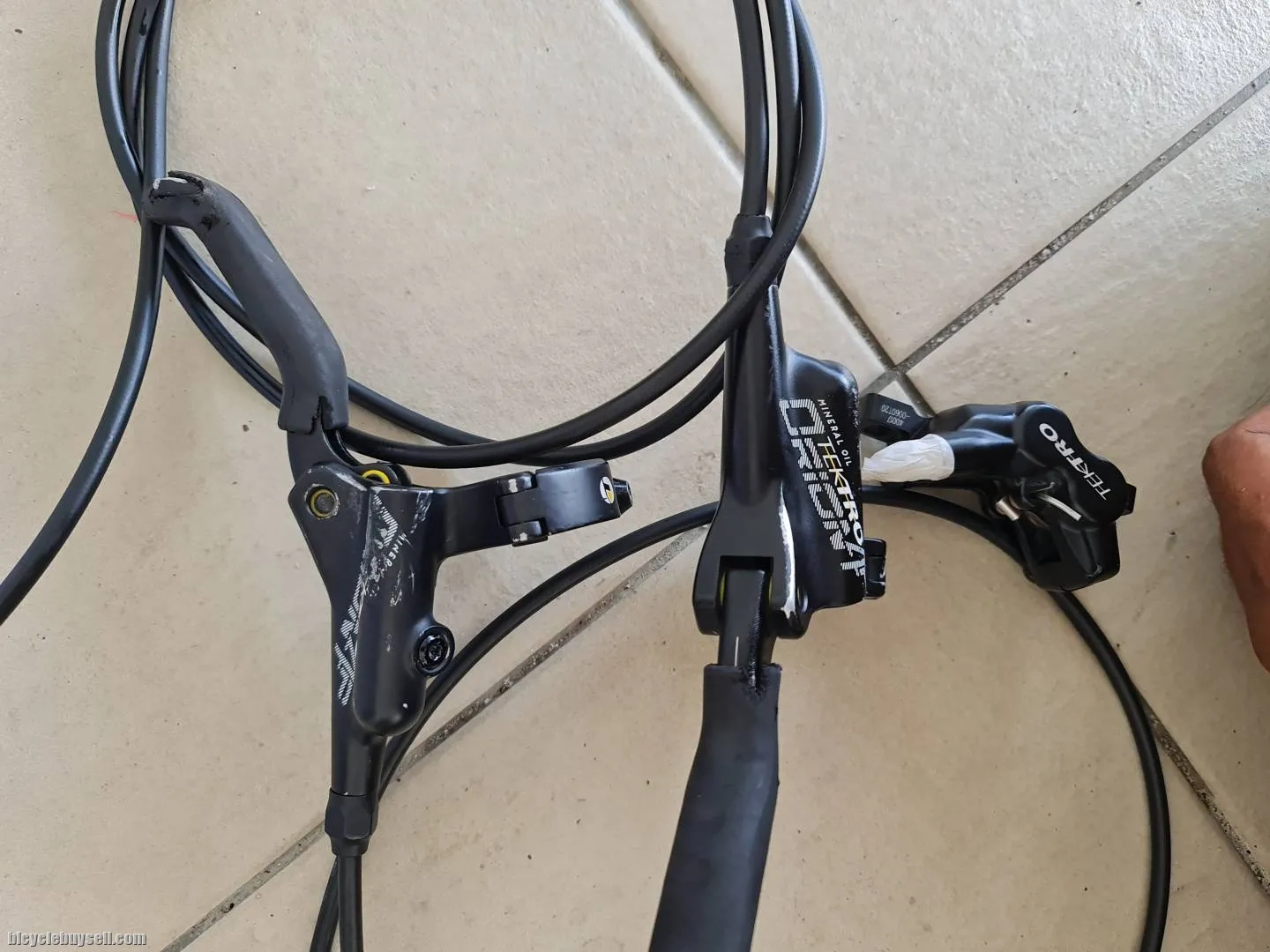 Tektro orion 4 pinston brakeset