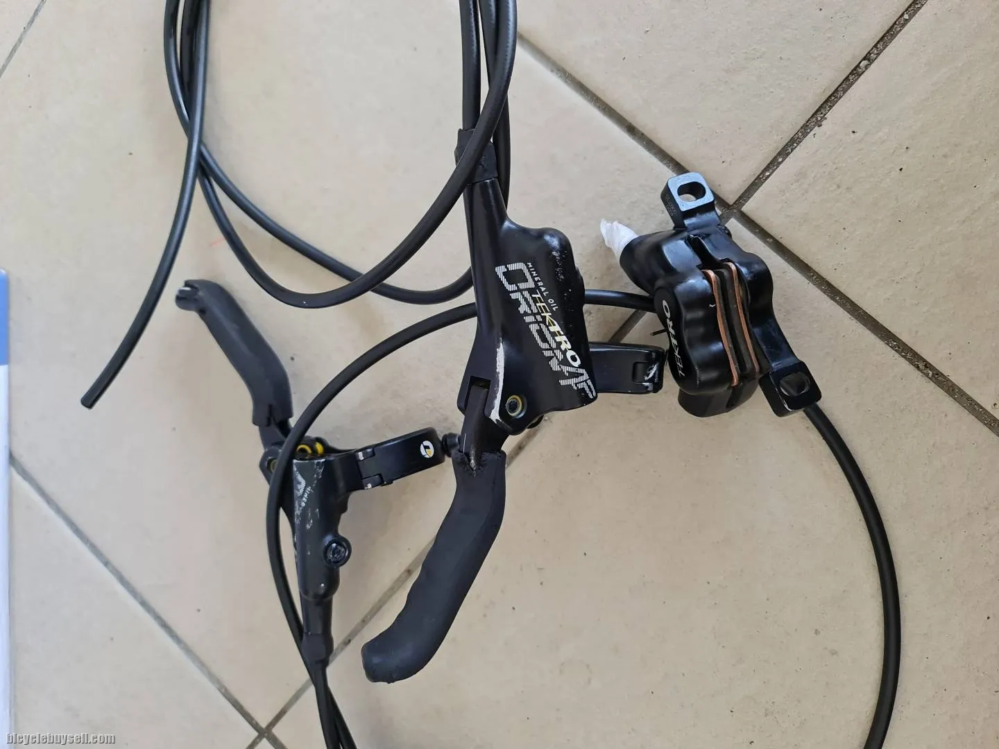 Tektro orion 4 pinston brakeset