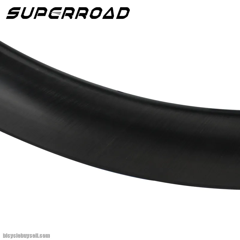700C 28mm Wide 40mm Deep Carbon Tubeless Clincher Rims Disc Brake