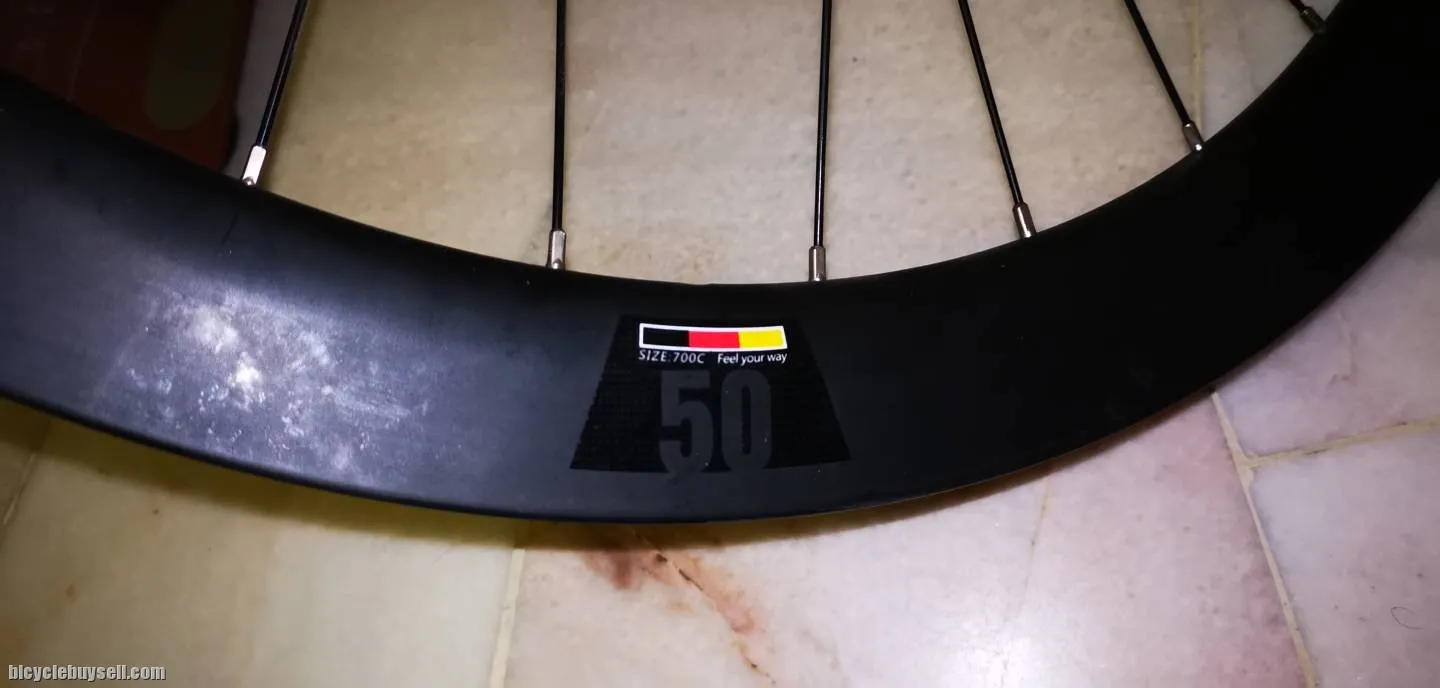 Knight carbon wheelset 50mm