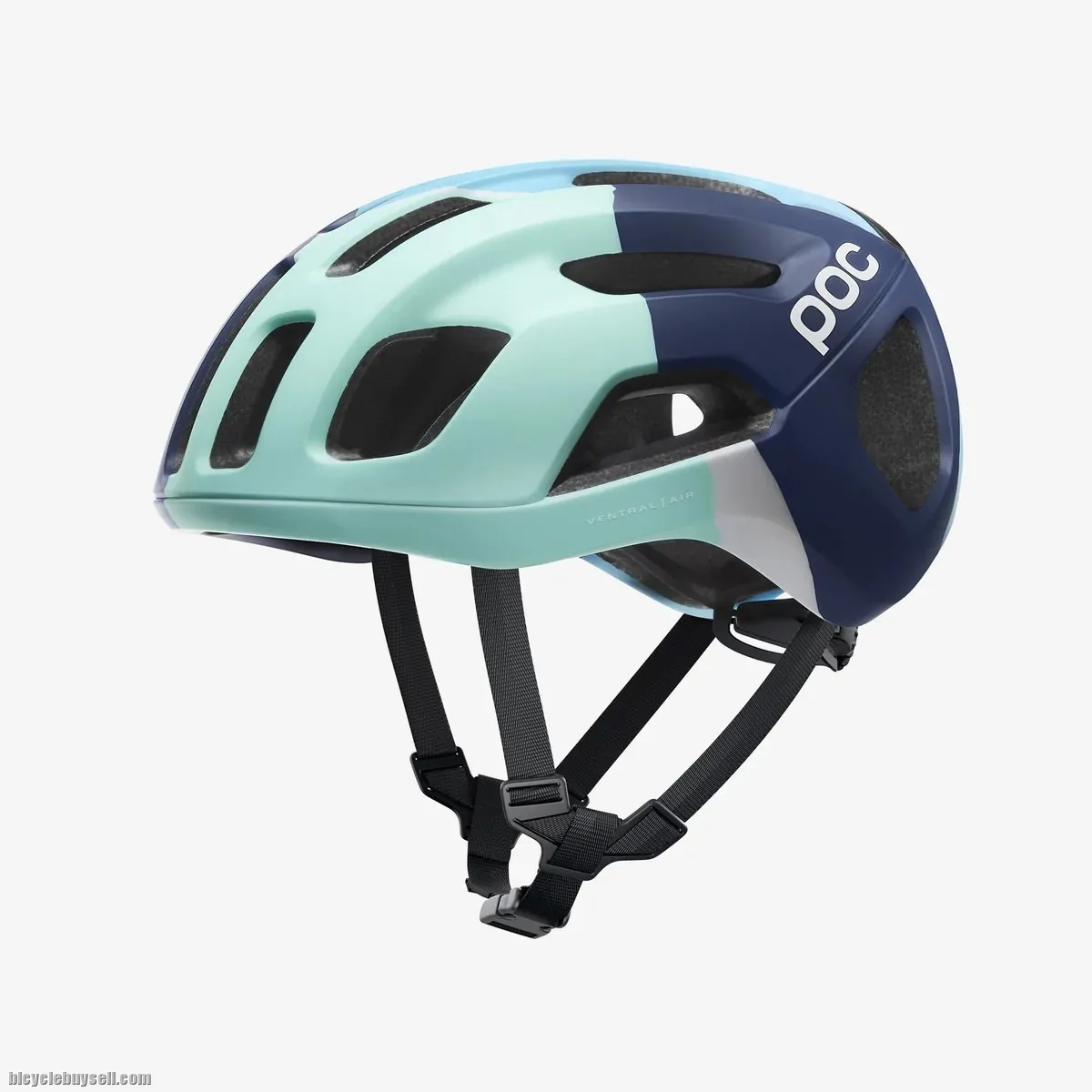 POC VENTRAL AIR SPIN HELMET- SPLASHES MULTI BASALT BLUE MATT AUTHENTIC