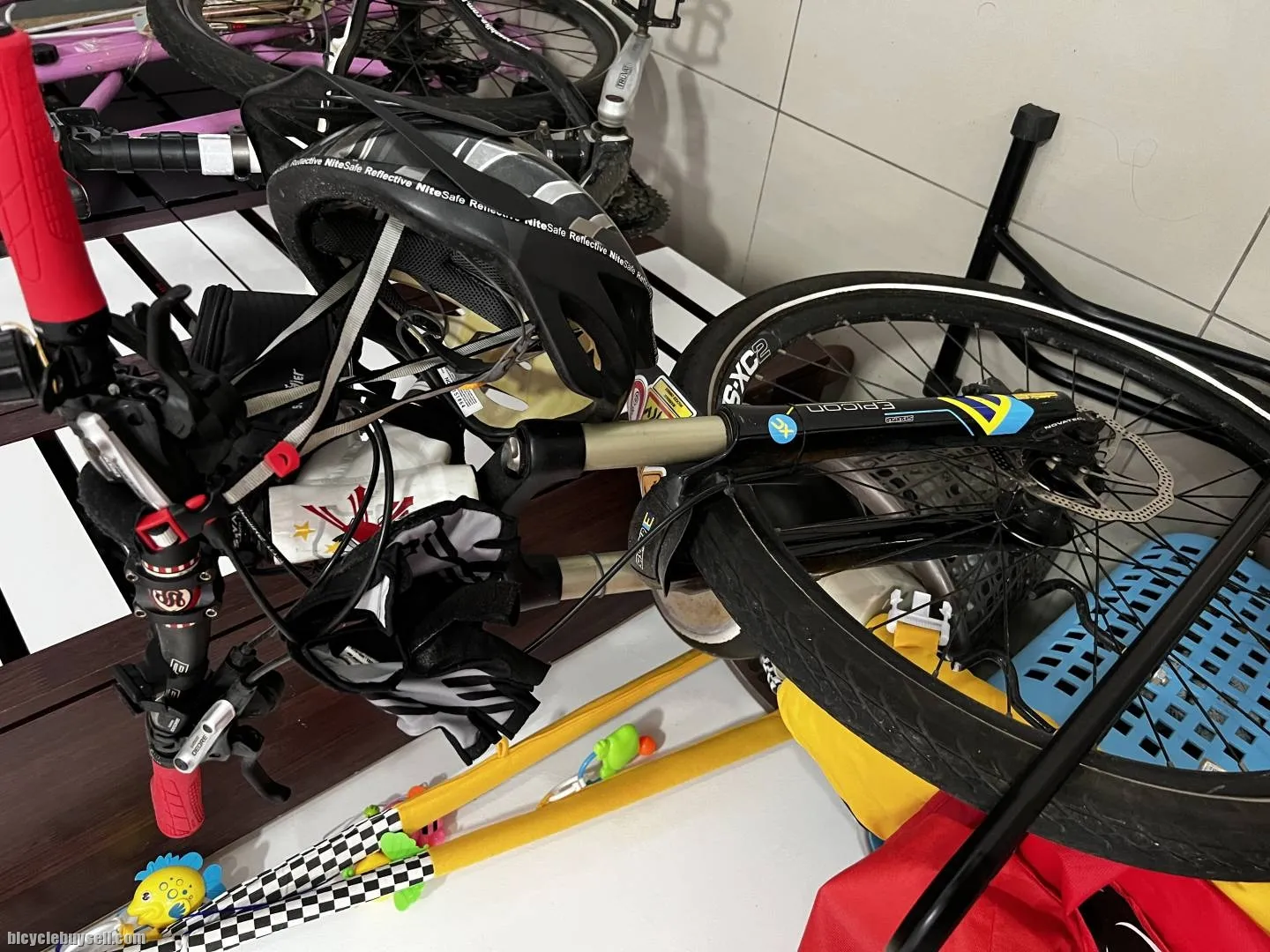 Custom hardtail mountain bike