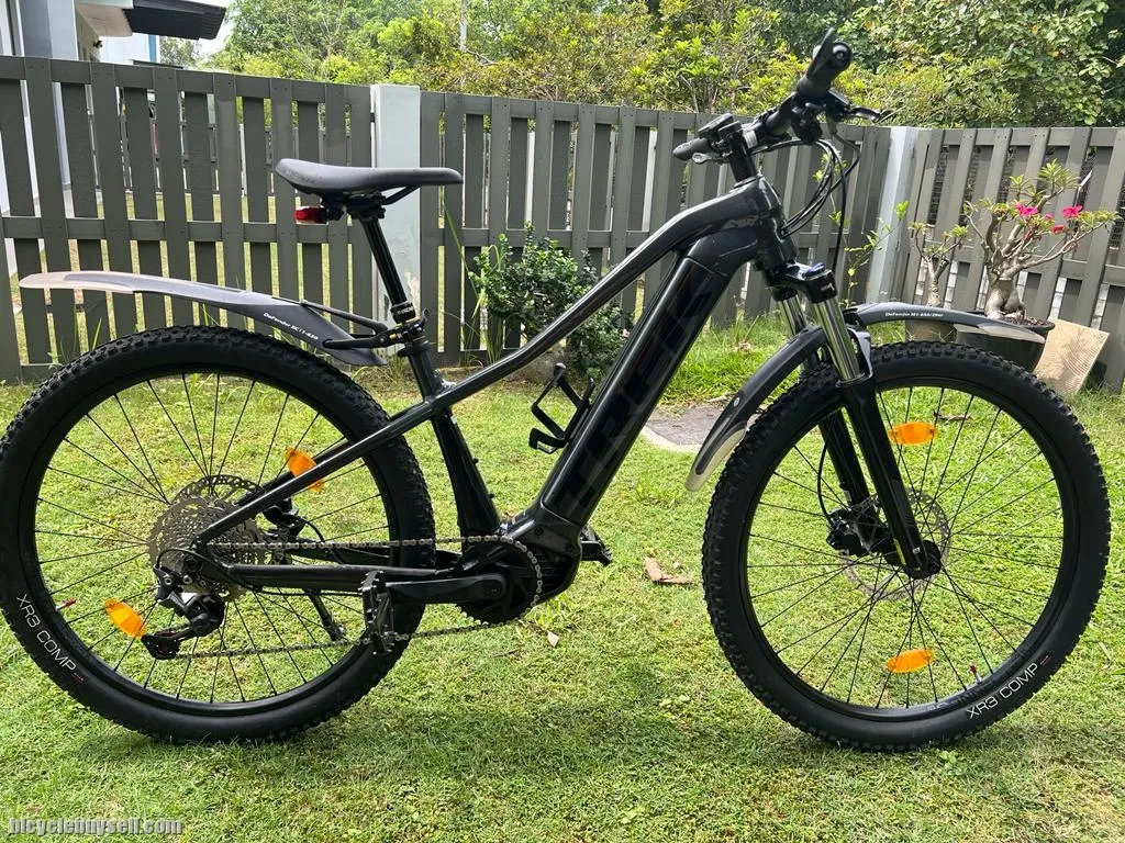 Used 2021 Trek Powerfly 4 (Size S), Lithium Grey
