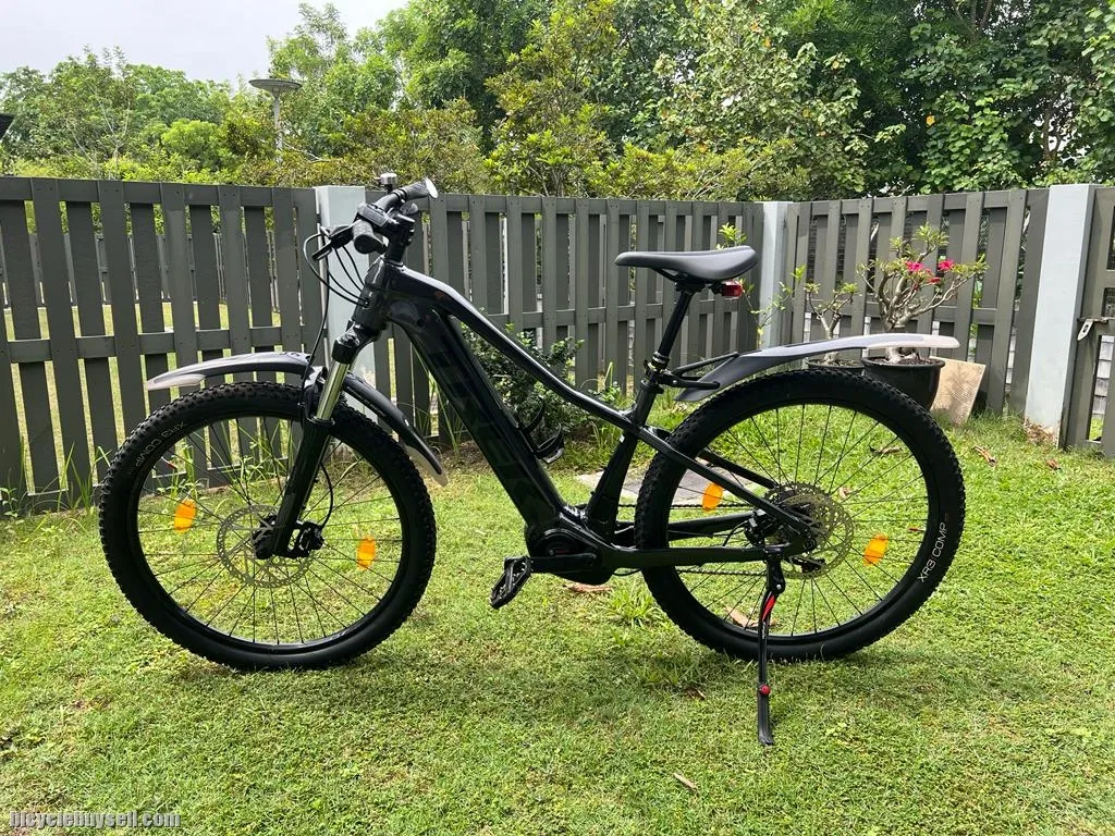 Used 2021 Trek Powerfly 4 (Size S), Lithium Grey