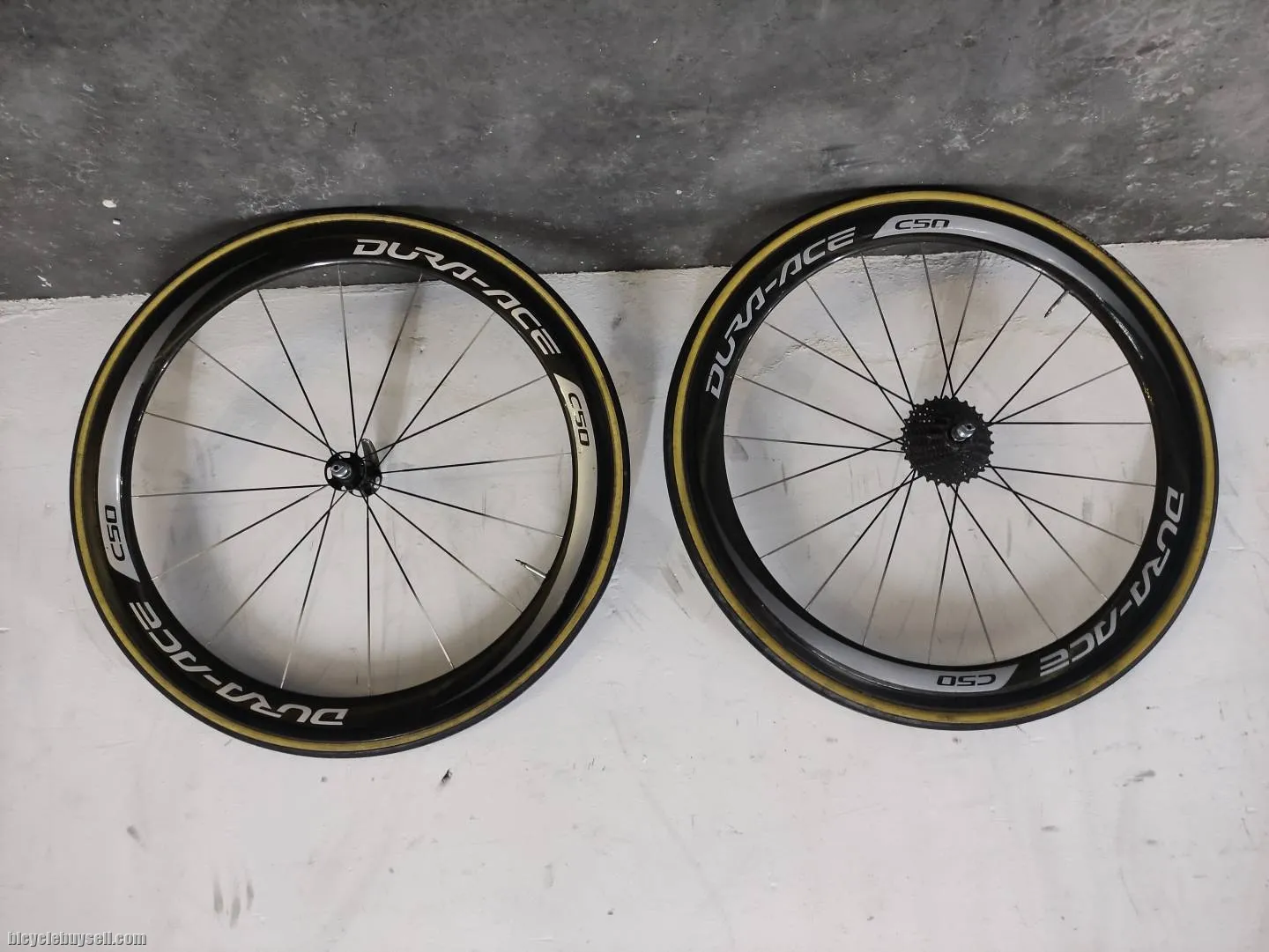 dura ace c50 original wheelset