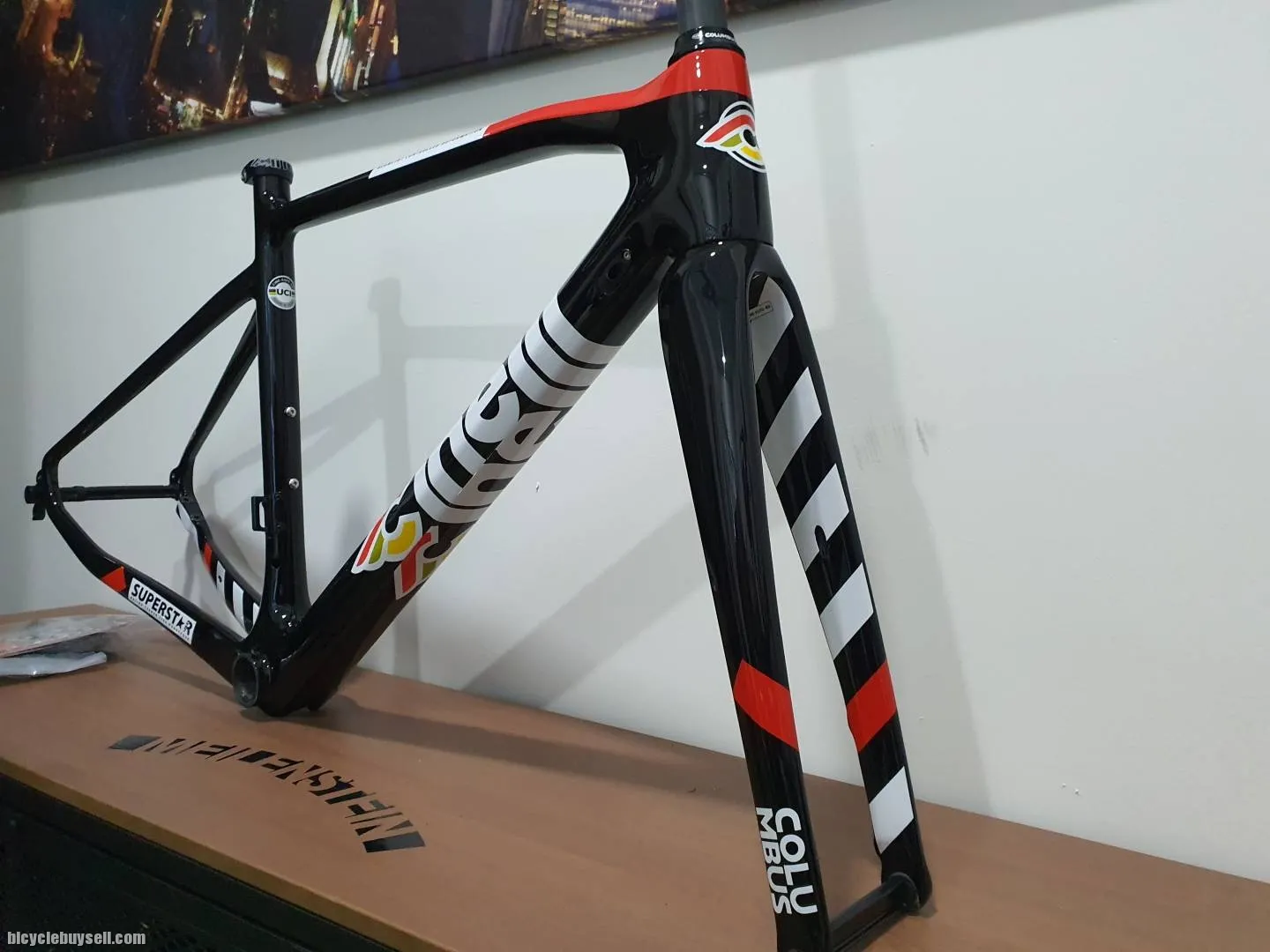 Cinelli superstar 2022 disc new frameset roadbike