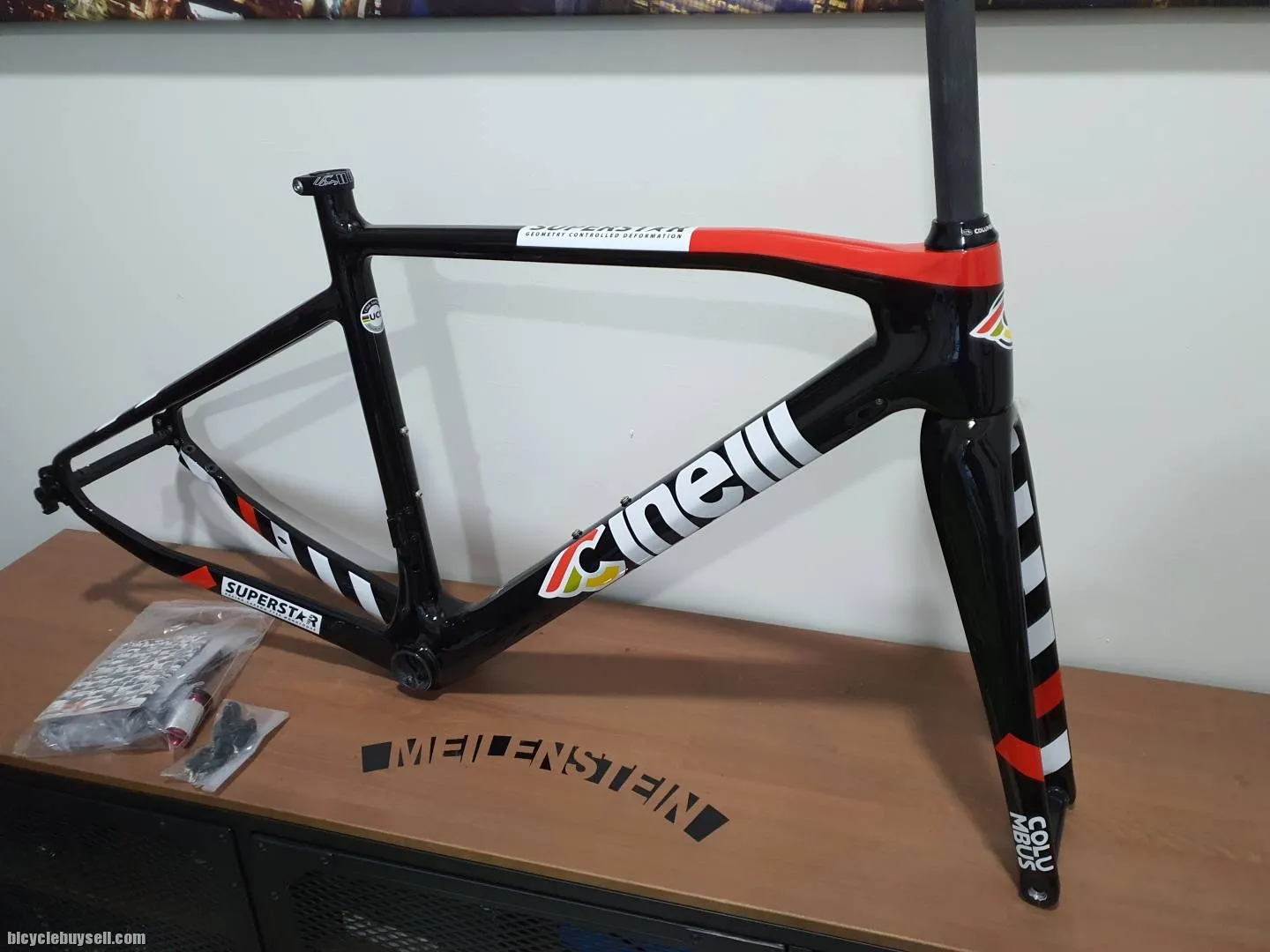 Cinelli superstar 2022 disc new frameset roadbike
