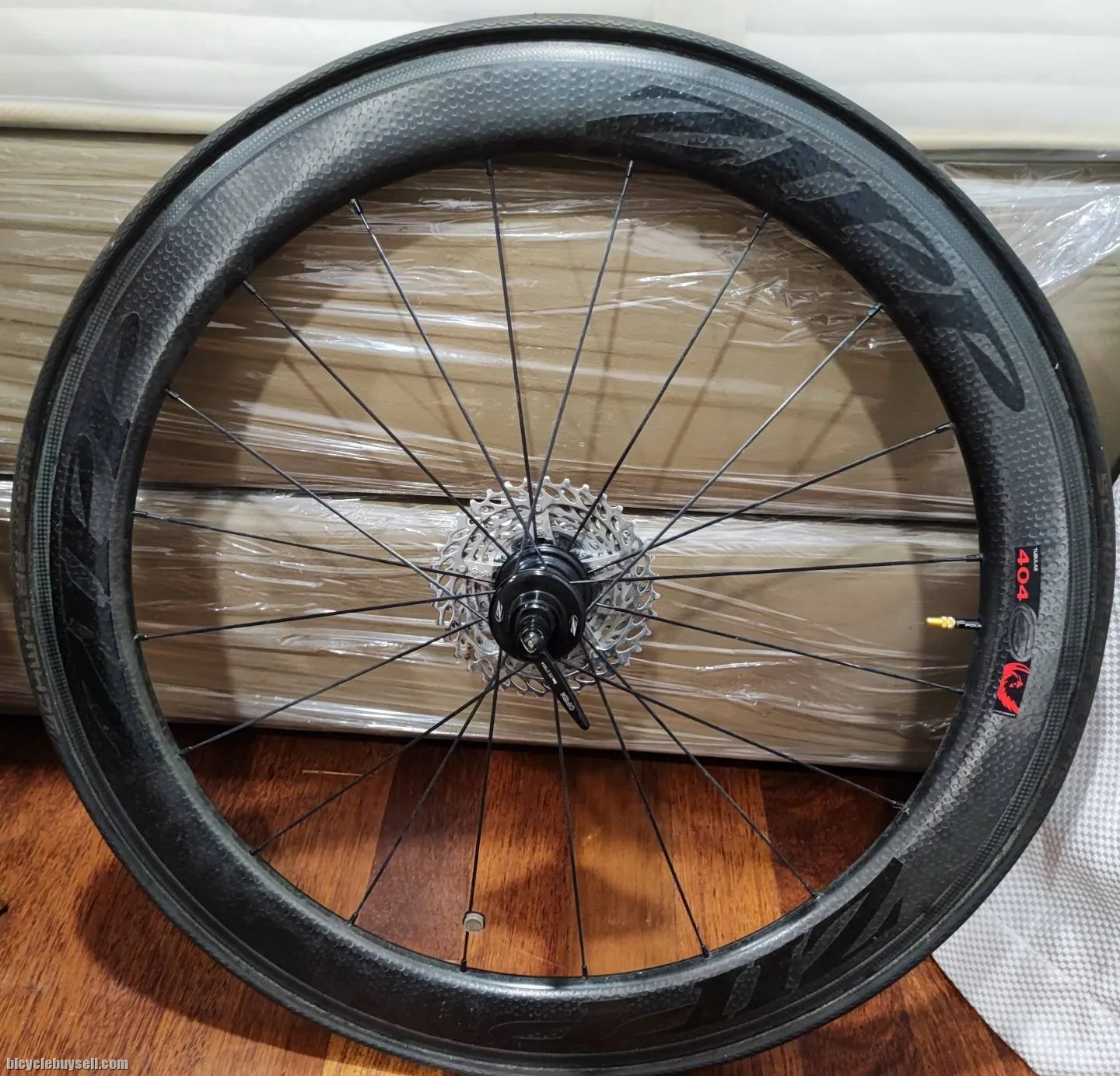 Zipp firecrest 404 tubular almost new condition