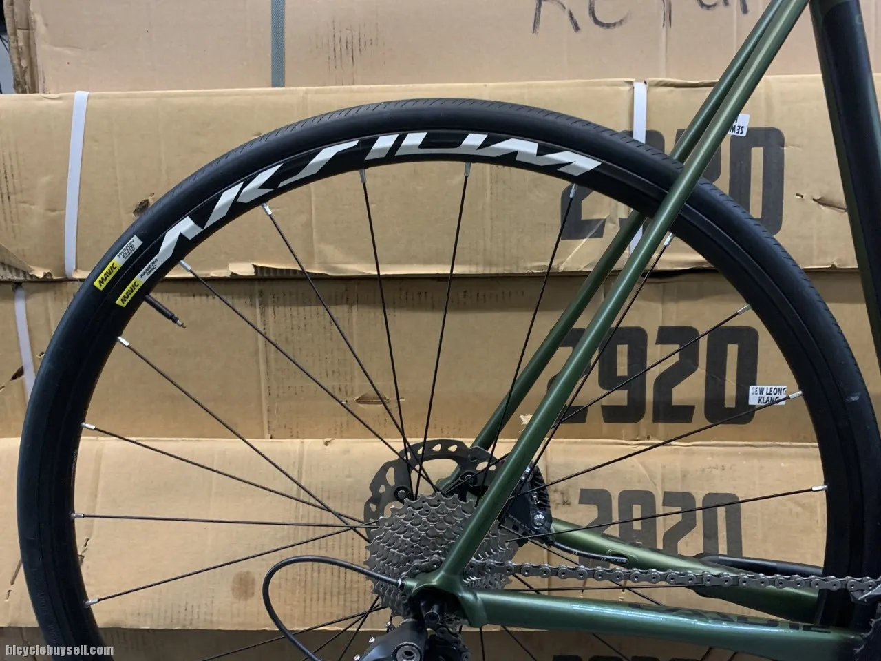 2017 Cannondale CAAD12 Ultegra Disc Vulcan Green 52cm