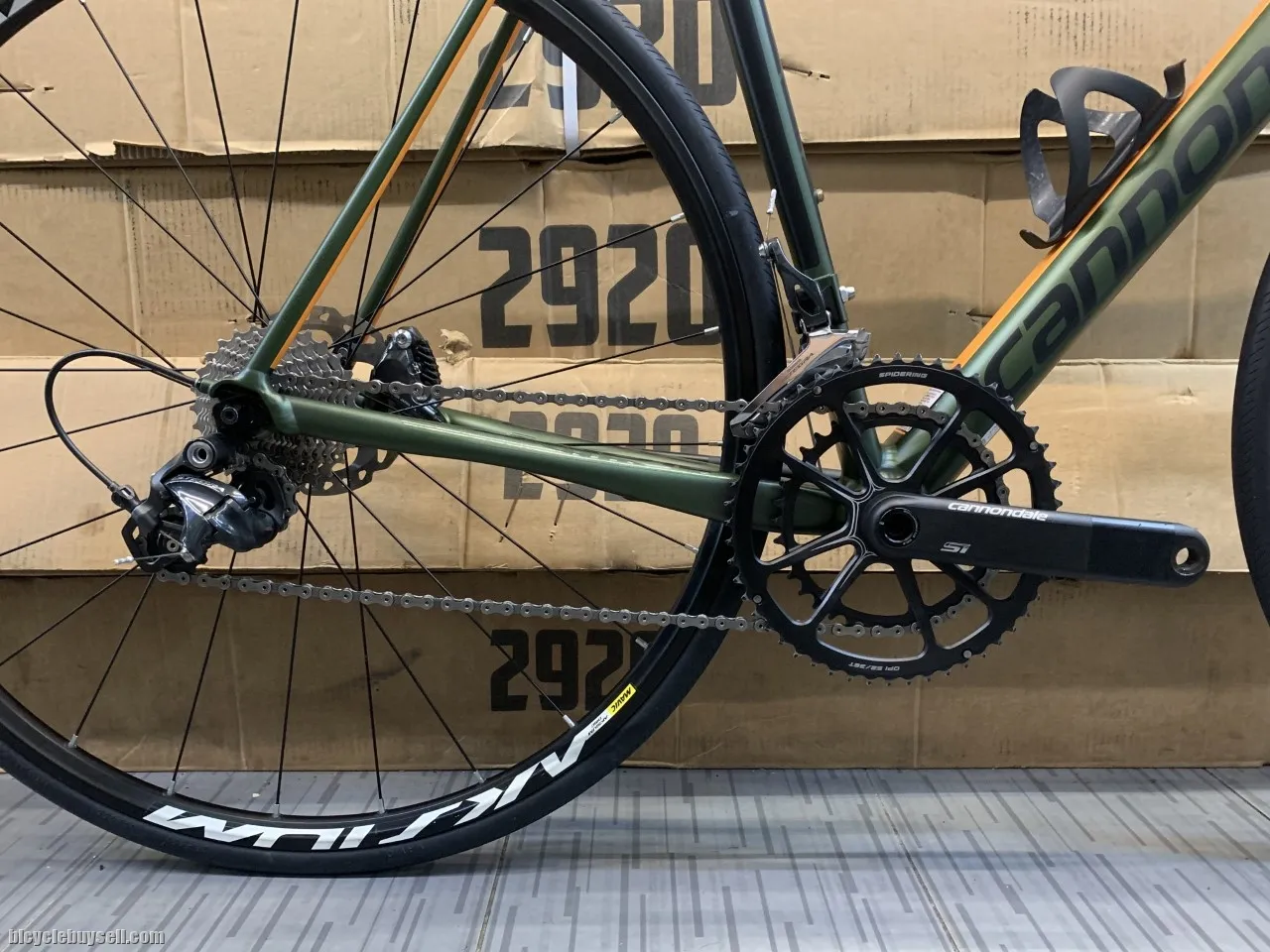 2017 Cannondale CAAD12 Ultegra Disc Vulcan Green 52cm