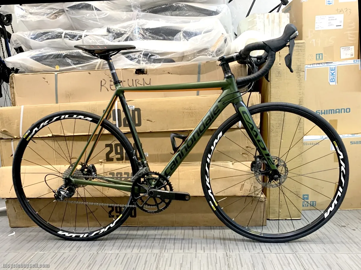 2017 Cannondale CAAD12 Ultegra Disc Vulcan Green 52cm