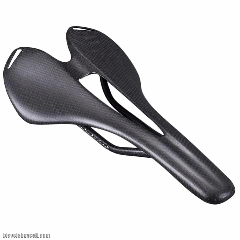 Lightweight Full Carbon Saddle Seat 3K Matte/Gloss Cycling Parts 270X143MM for Road/MTB Mountain