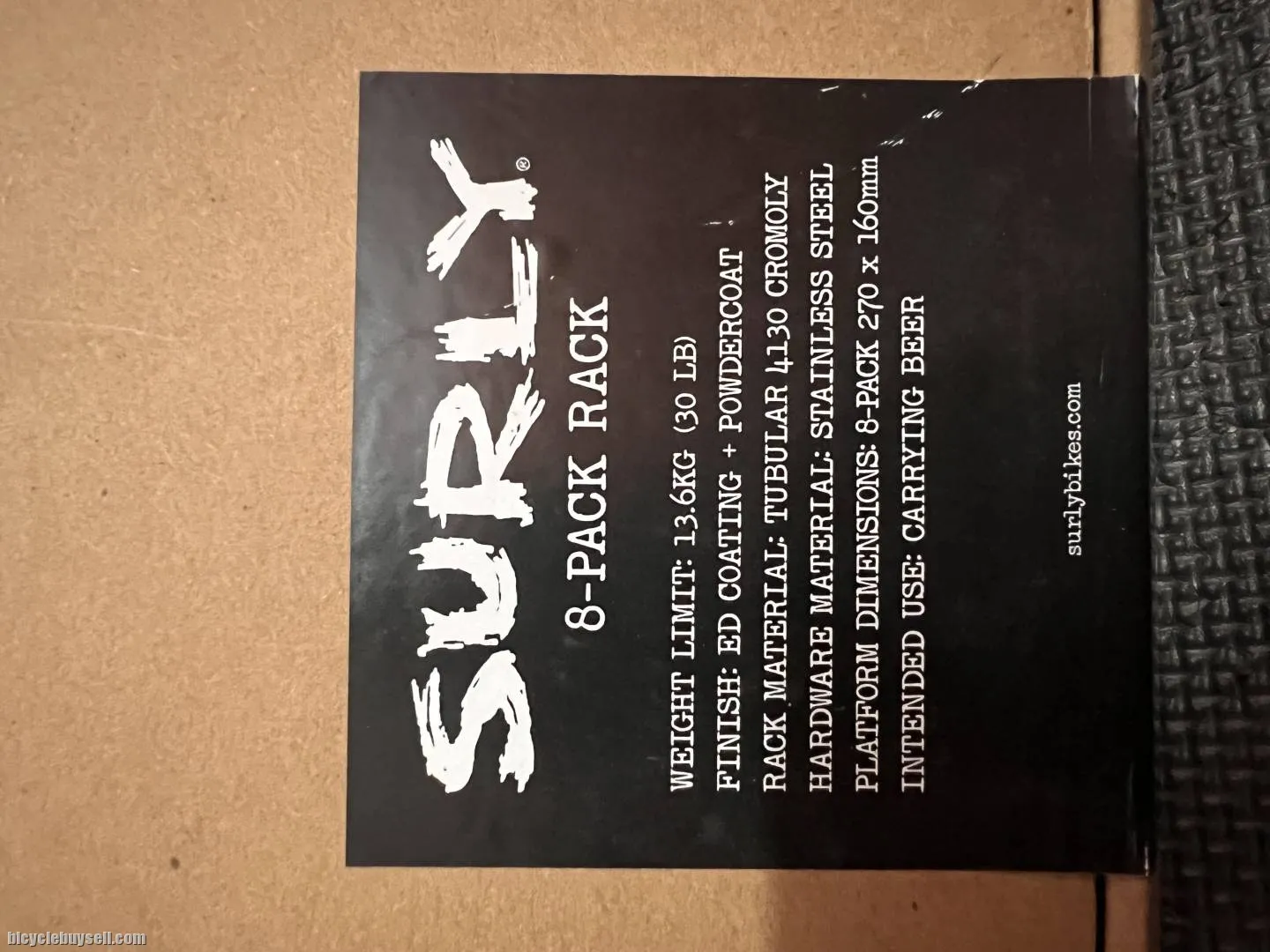 SURLY 8 PACK FRONT RACK