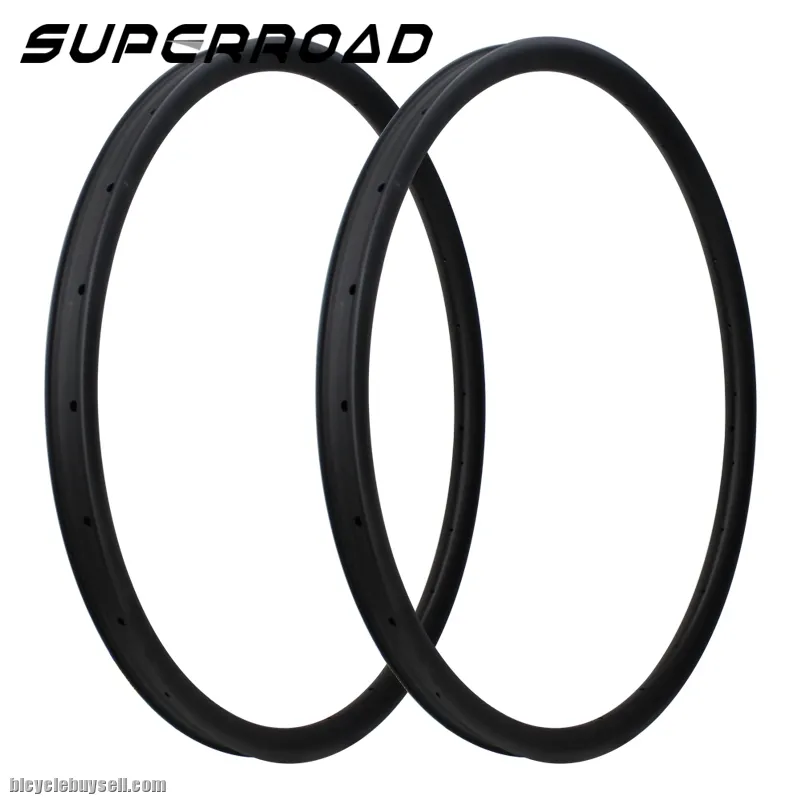 27.5er 36mm Mountain Bike AM Asymmetric Carbon Rims