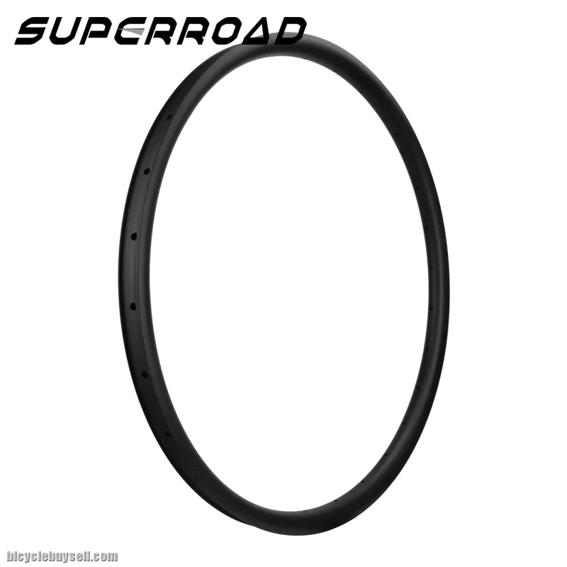 29er XC 33mm Wide 30mm Deep Carbon Fiber MTB Bike Offset Rims