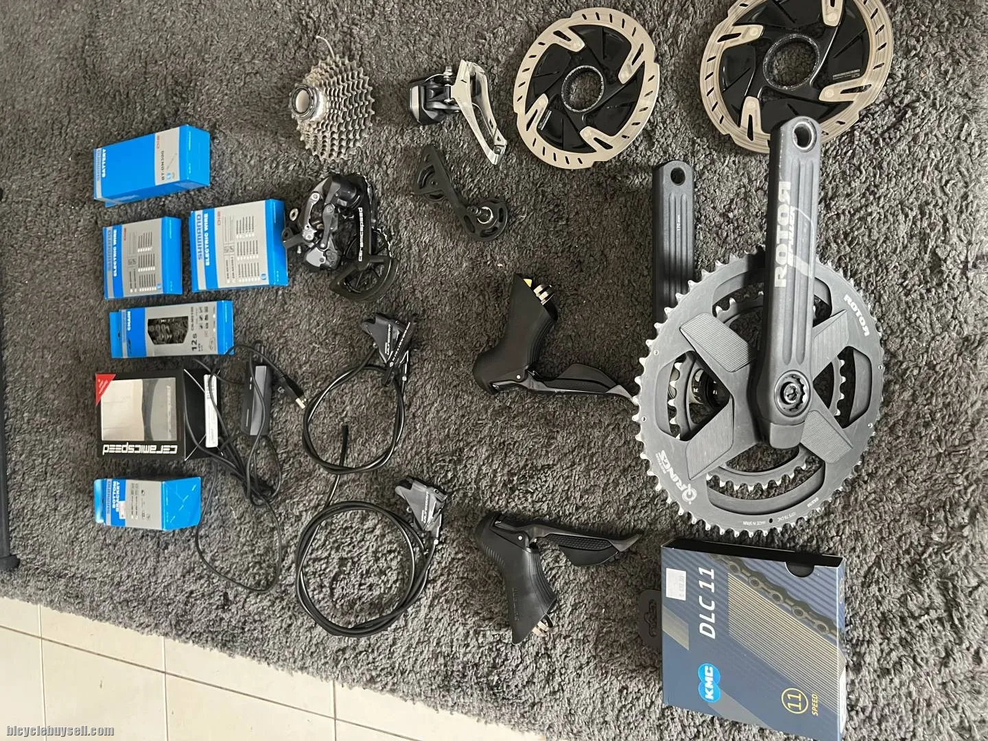 Ultegra di2 &amp; rotor crank