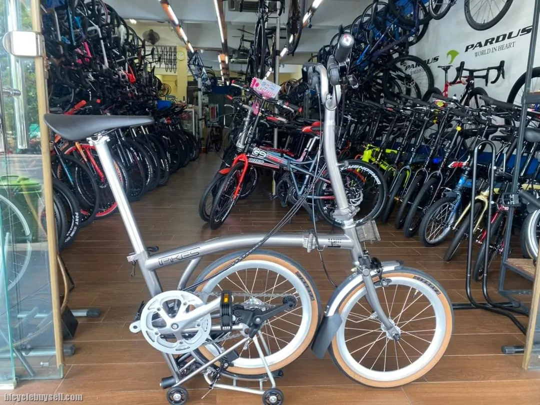 #Camp_Pikes 9sp Folding Bike