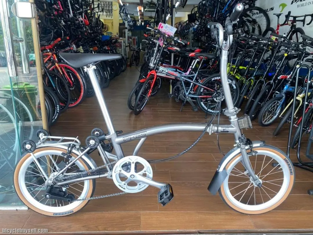 #Camp_Pikes 9sp Folding Bike